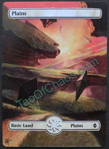 Altered Magic Card - Basic Land, Plains