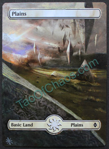Altered Magic Card - Basic Land, Plains